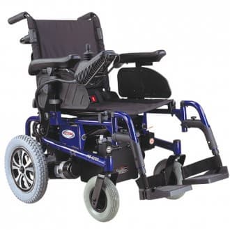 CTM HS_6200 Folding Power Chair with Drop_In Battery
